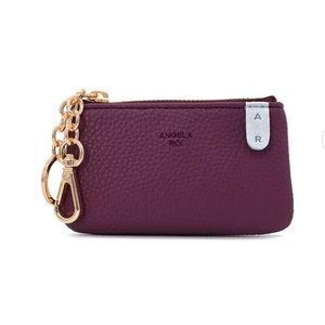 Angela roi- Zuri Card Pouch in Purple